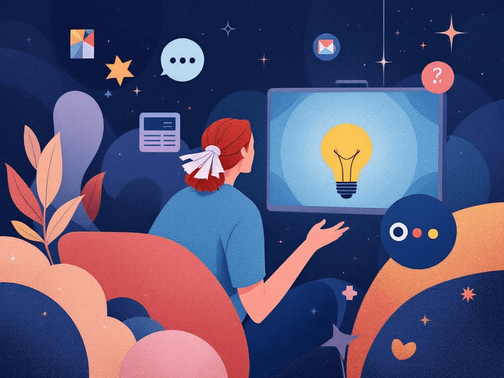 A professional abstract illustration representing the concept of Why retention matters more than raw reach in Content Crea...